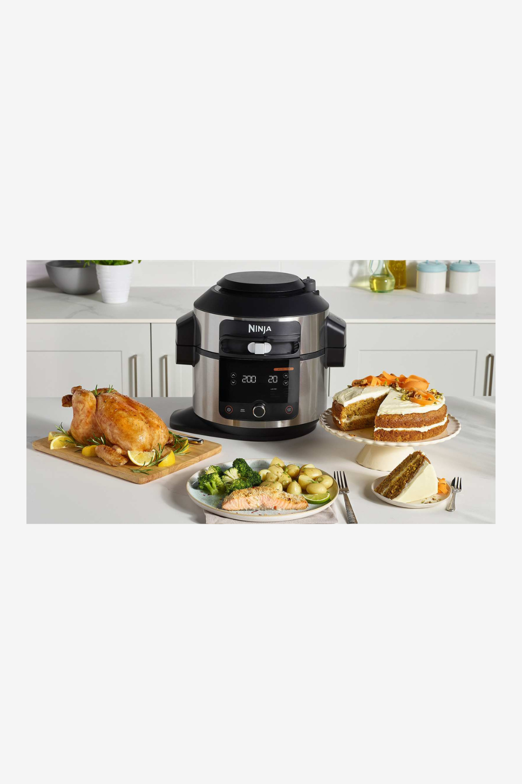 جهاز طهي الطعام المتعدد الوظائف الذكي نينجا فودي 11 في 1 بسعة 6 لتر OL550