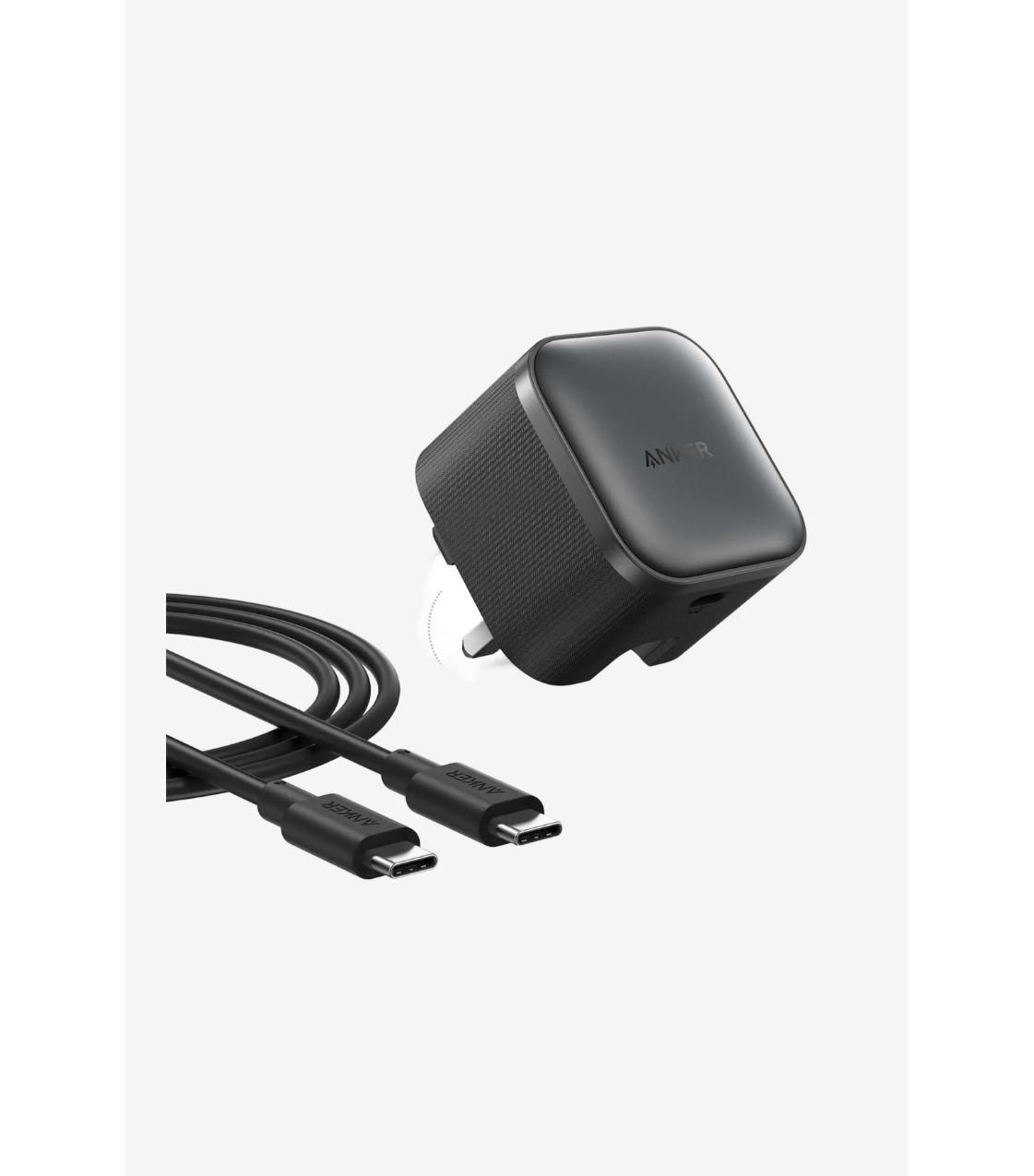 ANKER Nano Charger (45W) with USB-C to USB-C Cable