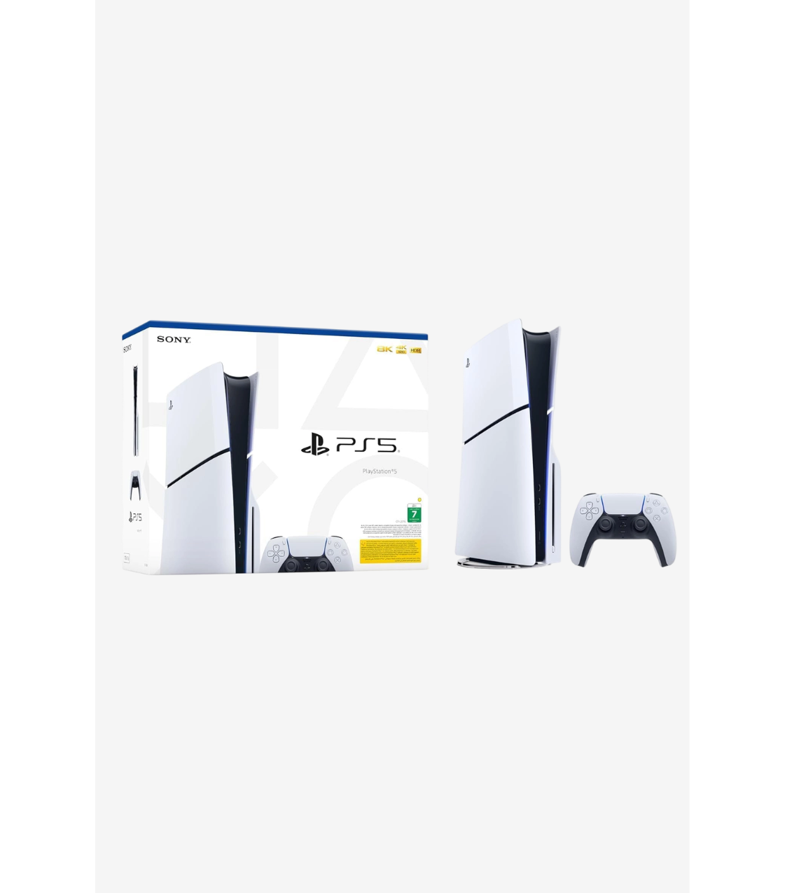Sony Playstation 5 Slim Blu-Ray Disc 1TB SSD