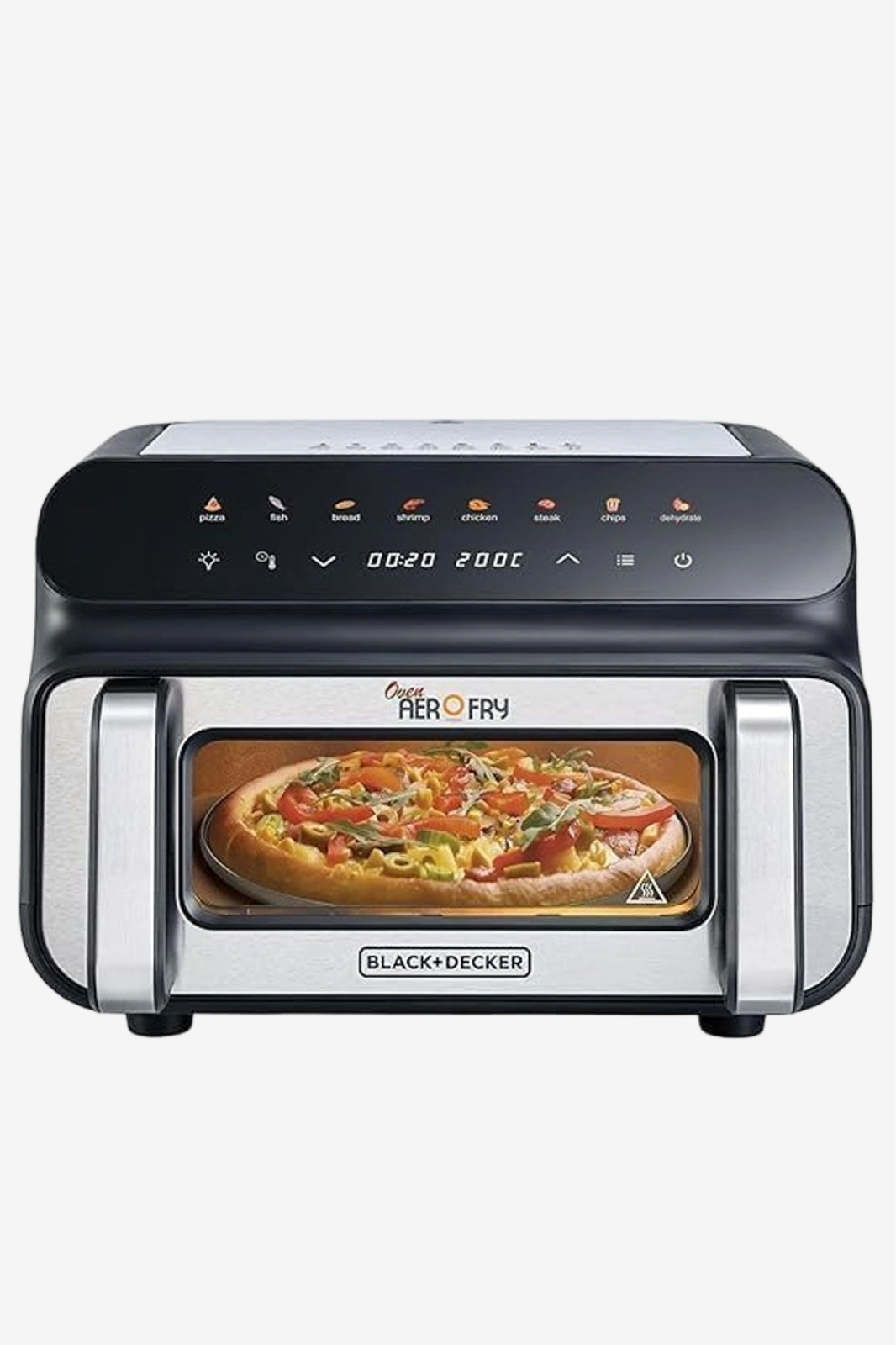 BLACK+DECKER Aerofry Air Fryer , 10.5 Liter , 2000 Watt  - PGAF105-B5