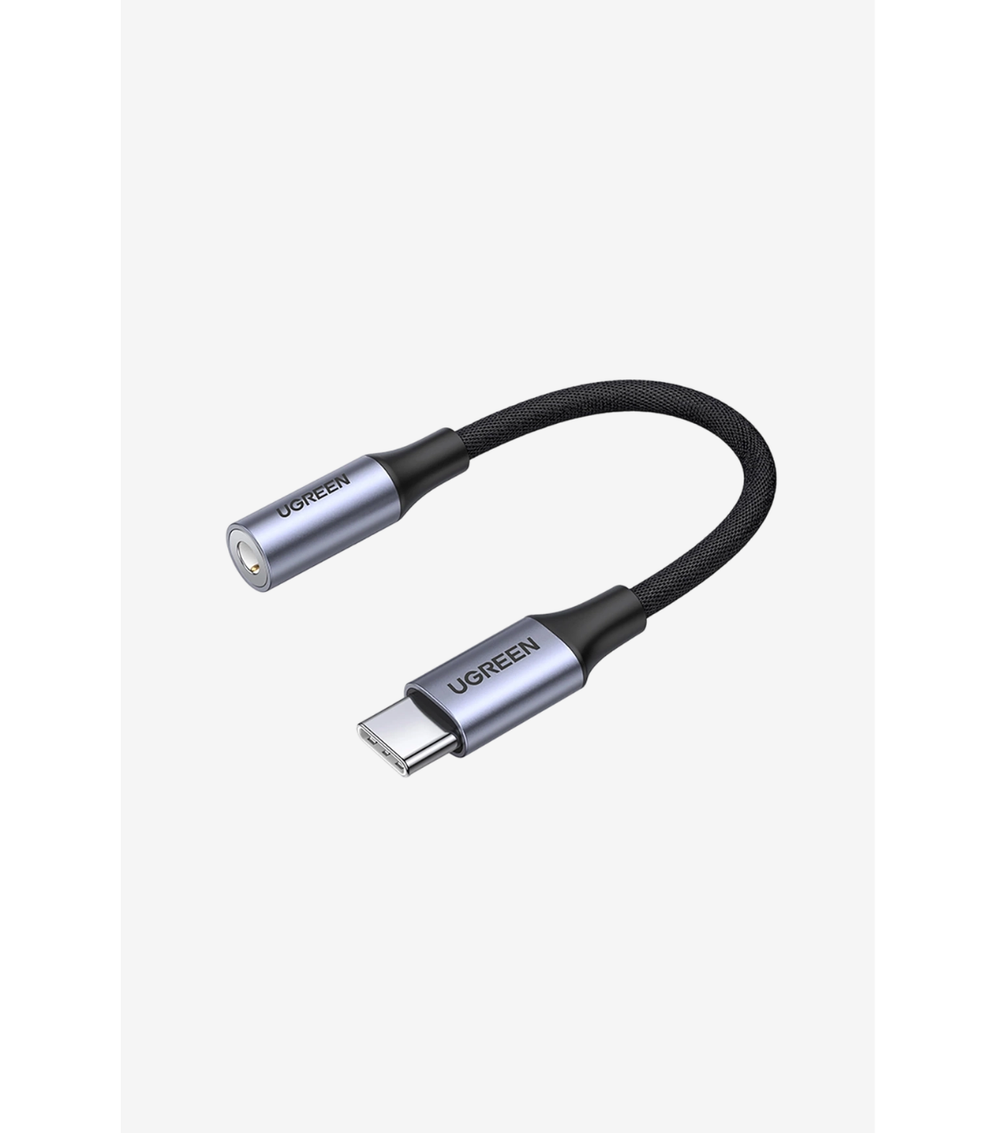 UGREENU USB-C to 3.5mm Audio Adapte Grey