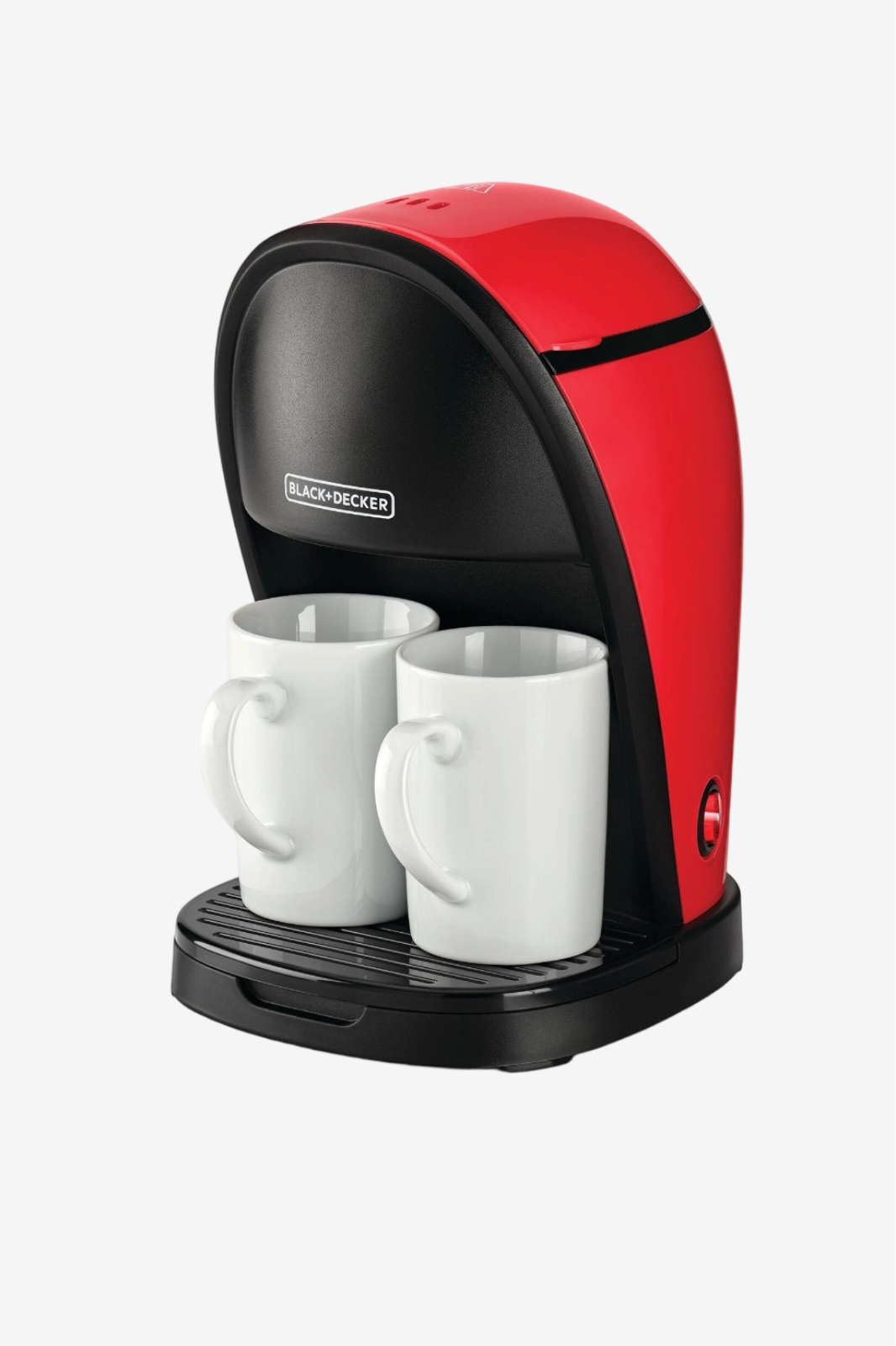 BLACK+DECKER  Espresso Machine , 250 milliliter 2 Cups , Red Black - DCM48-B5