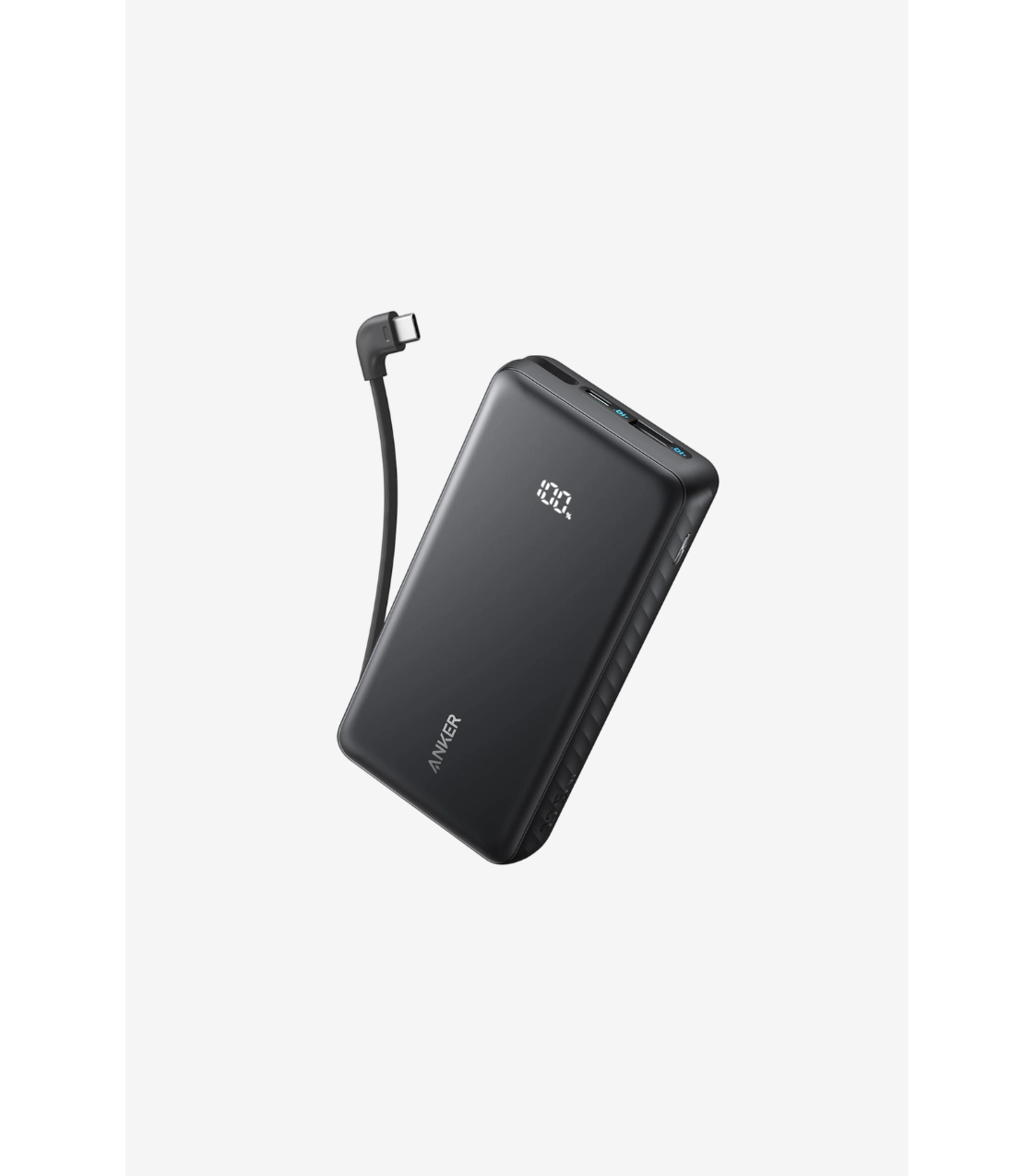 ANKER Zolo PowerBank 20K 22.5W USB-C Built in Cable  A110EP11