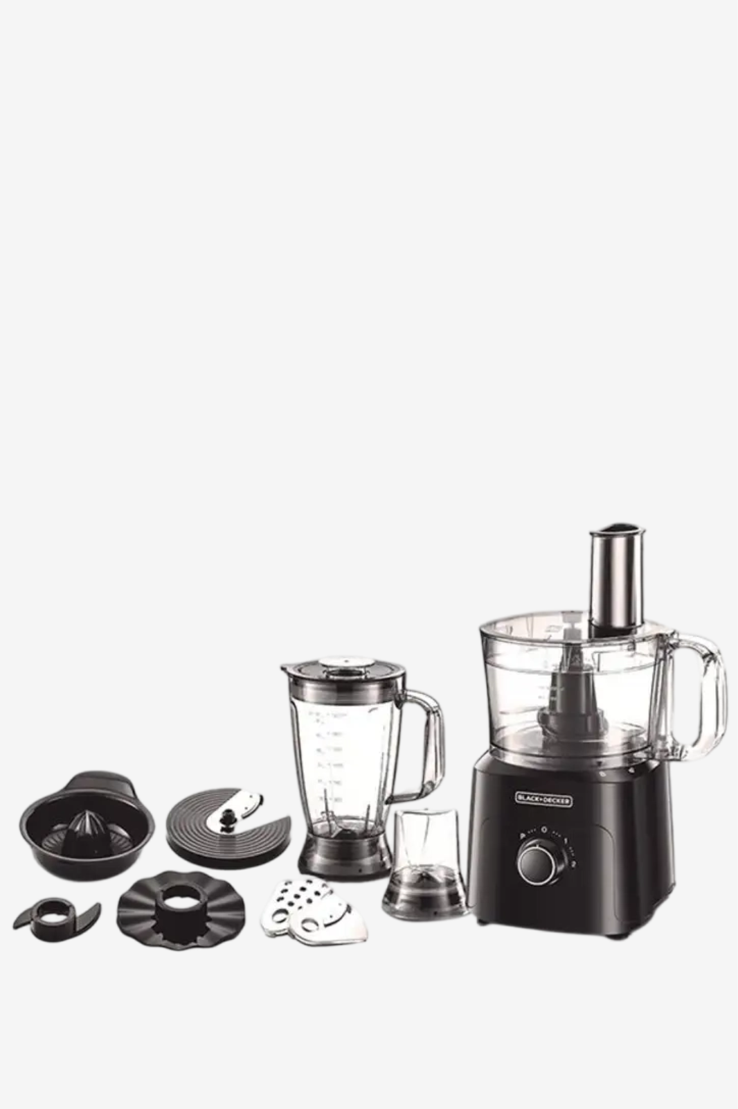BLACK+DECKER Food Processor , 750 Watt Black - FX775