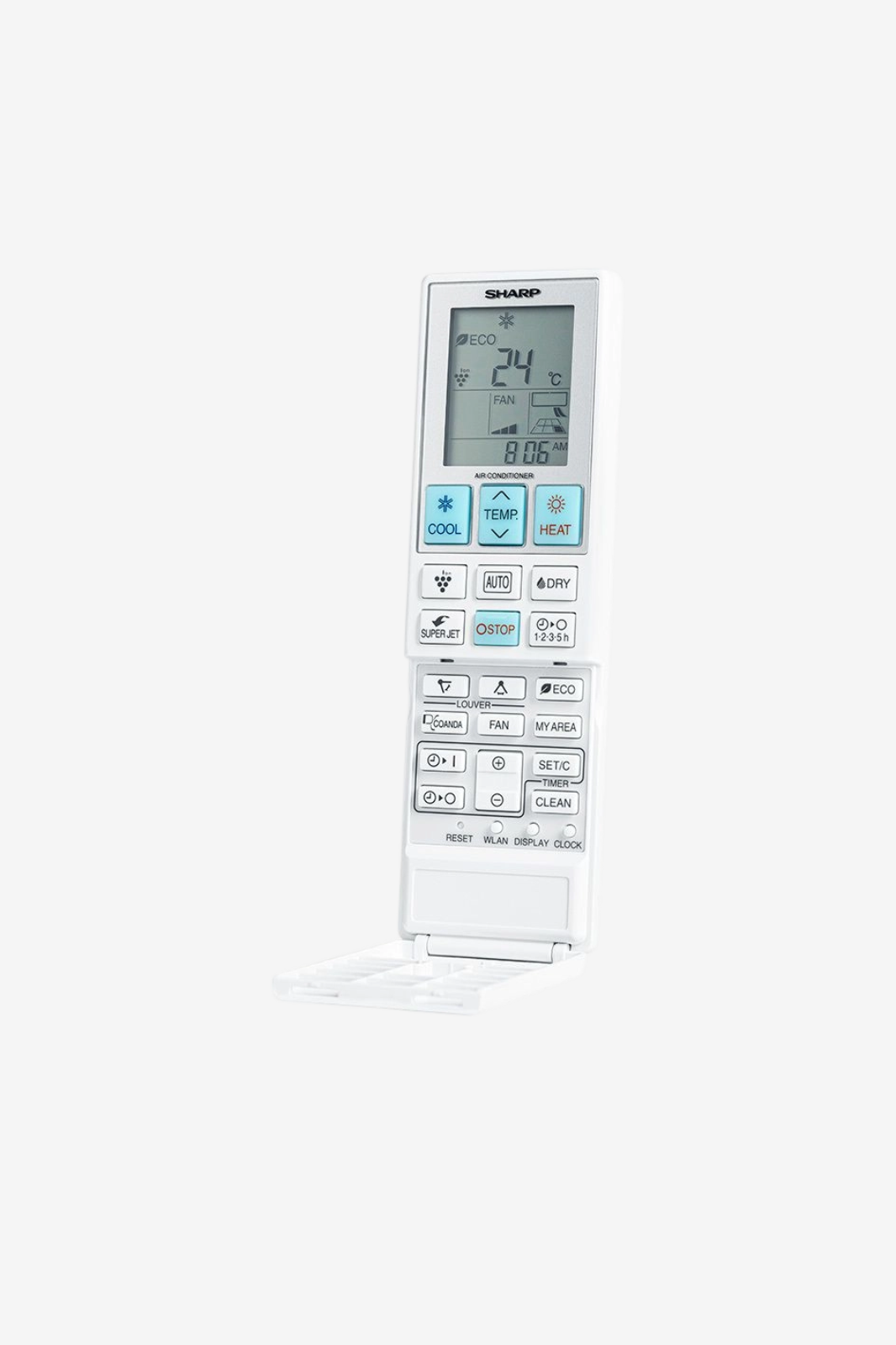 SHARP Split Air Conditioner 3 HP Cooling Only Inverter Digital Plasma Cluster White AH-XP24BME