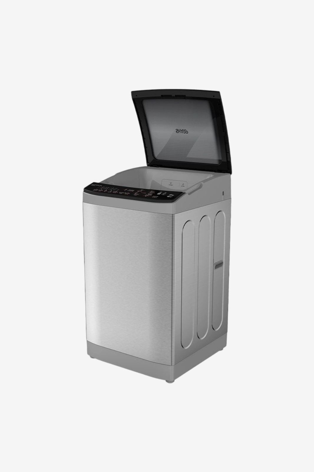 SHARP Washing Machine Top Automatic 9 Kg Pump Silver ES-TN09GSLP