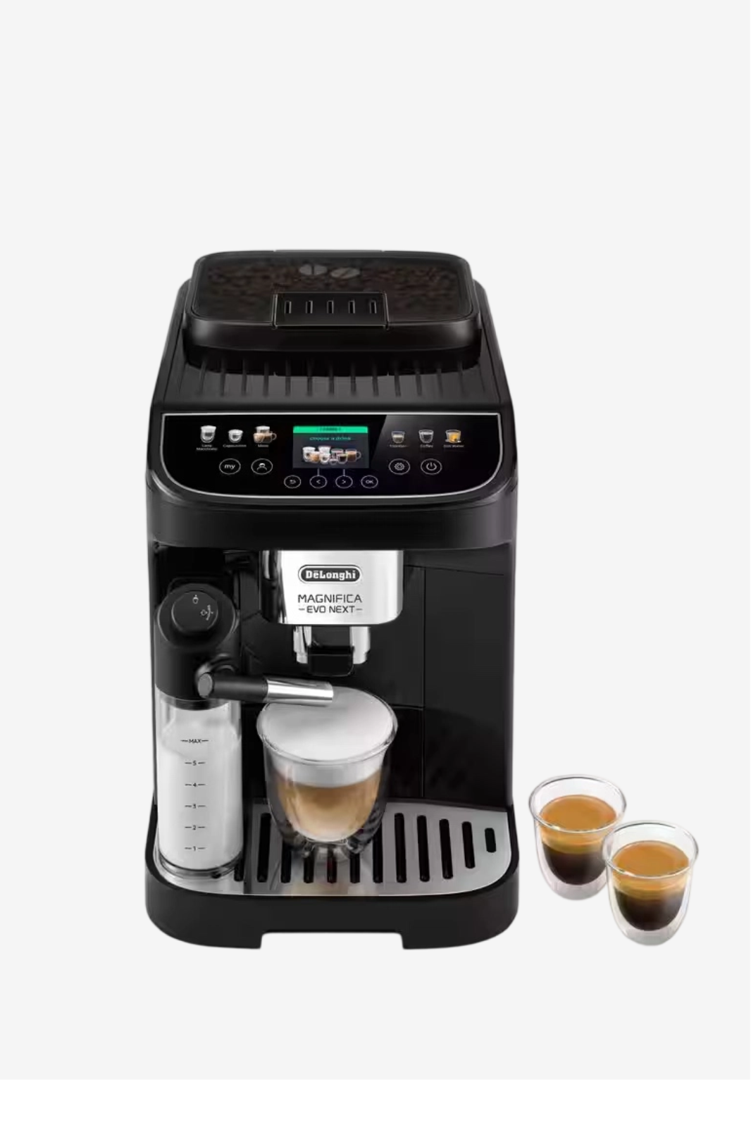 Delonghi Magnifica Evo Automatic Coffee Machine, Grey/Black  ECAM310.60.GB