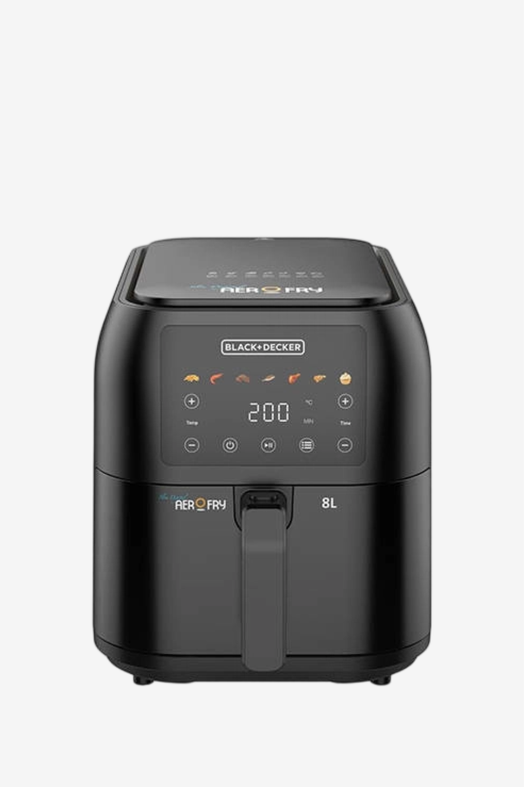 BLACK+DECKER Digital Air Fryer , 8 Liter , 1700 Watt  - SAF80-B5
