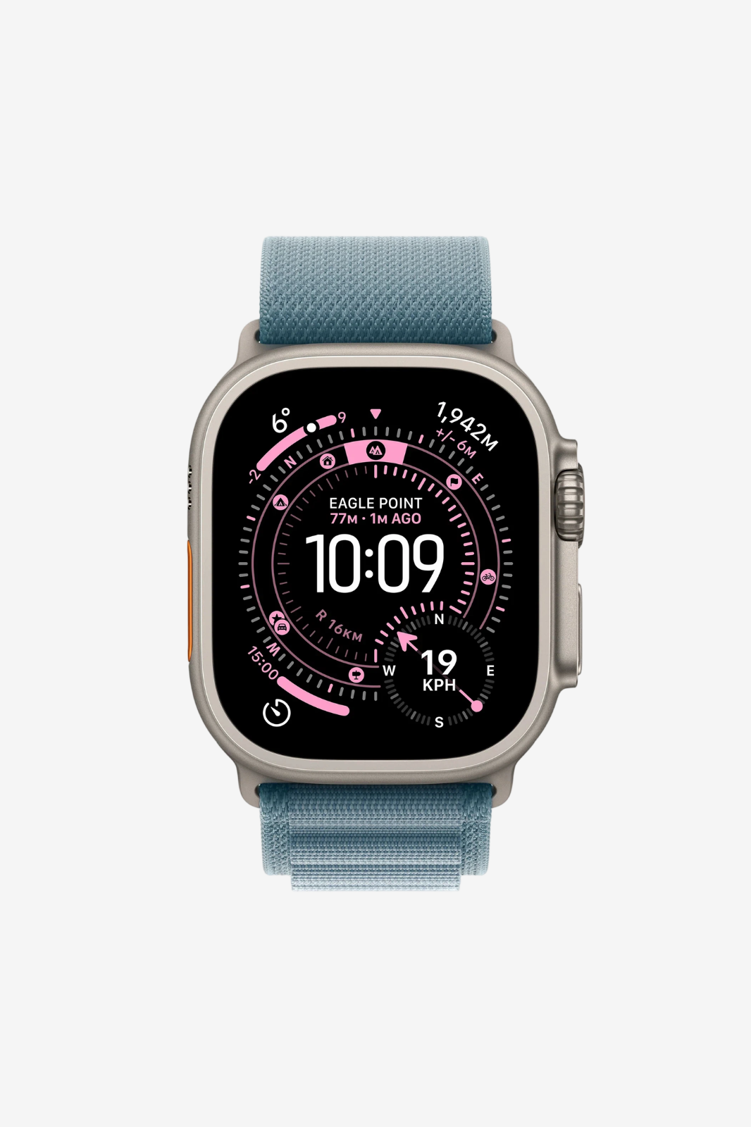 Apple Watch Ultra 3 49mm Titanium Case with Ocean Band