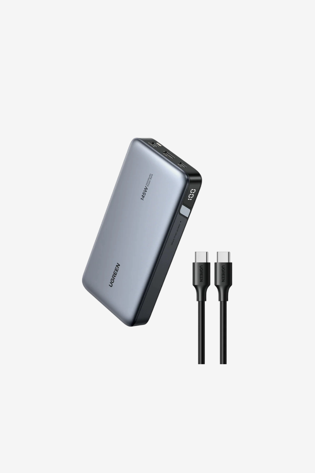 UGREEN 25000mAh 145W Two-way Fast Charging Power Bank- PB205  Black