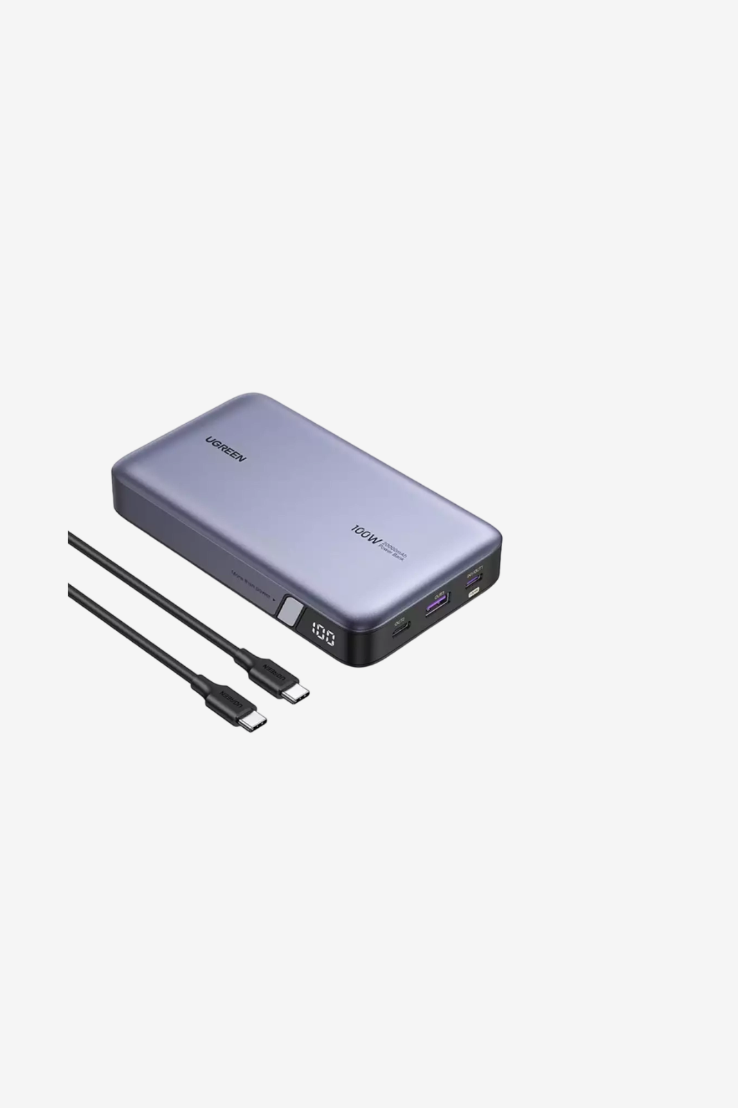 UGREEN 20000mAh 100W Two-way Fast Charging Power Bank  PB720  -Gray
