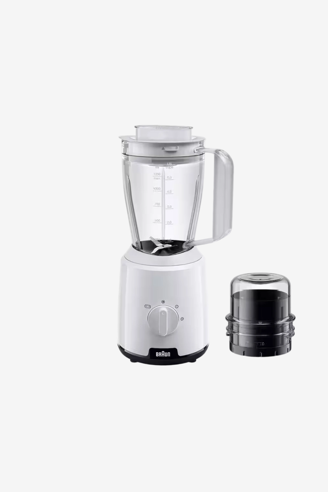 Braun PowerBlend 1 Countertop Blender 1.5 Liter 600 Watt  - JB1015WH