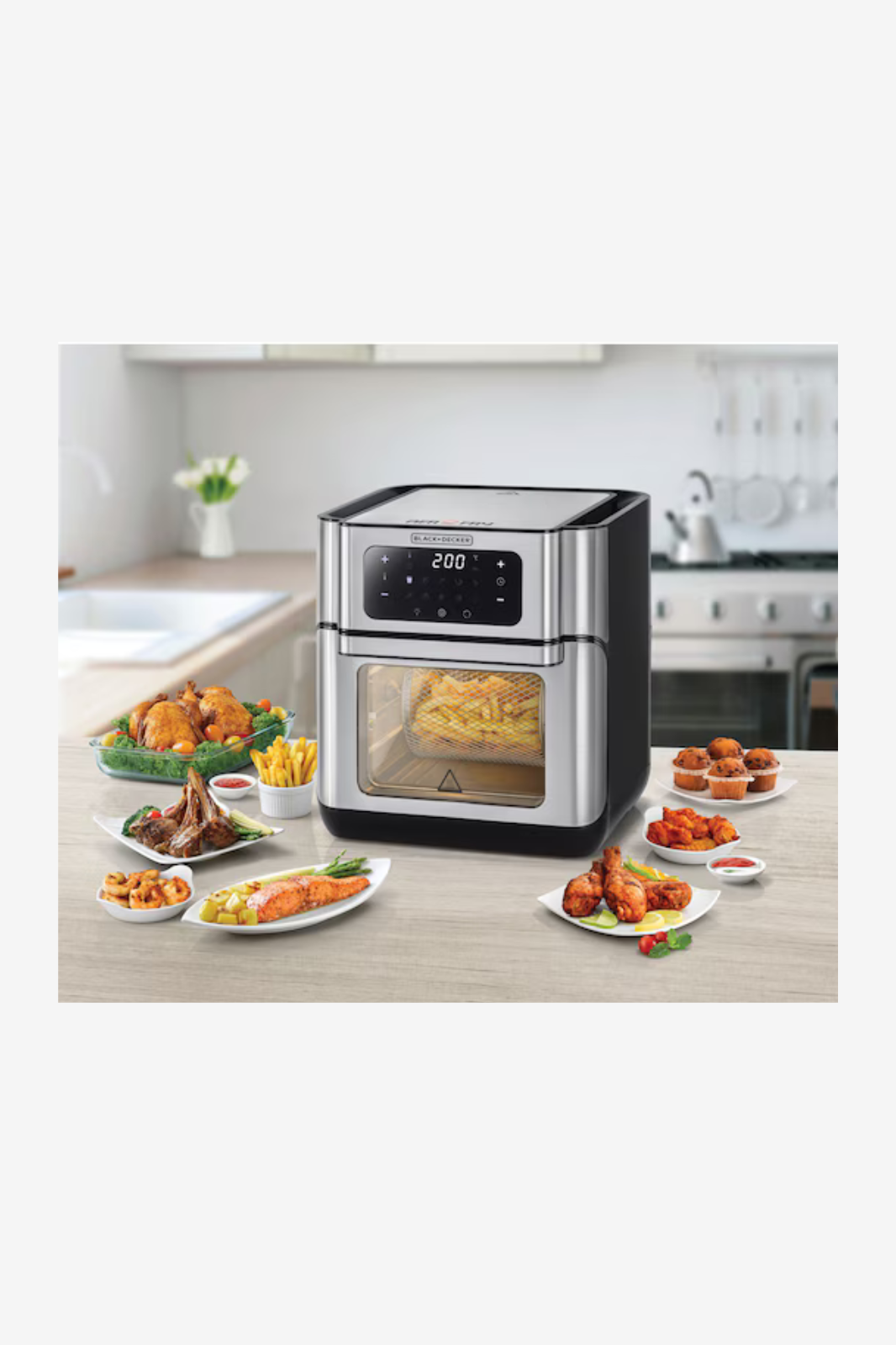 BLACK+DECKER Air Fryer , 12 Liter - AOF100-B5
