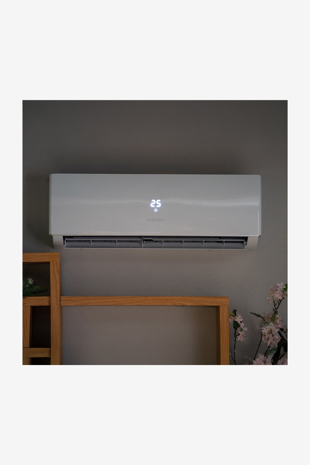 TORNADO Split Air Conditioner 1.5 HP Cool Digital Plasma Shield White TH-H12BEE