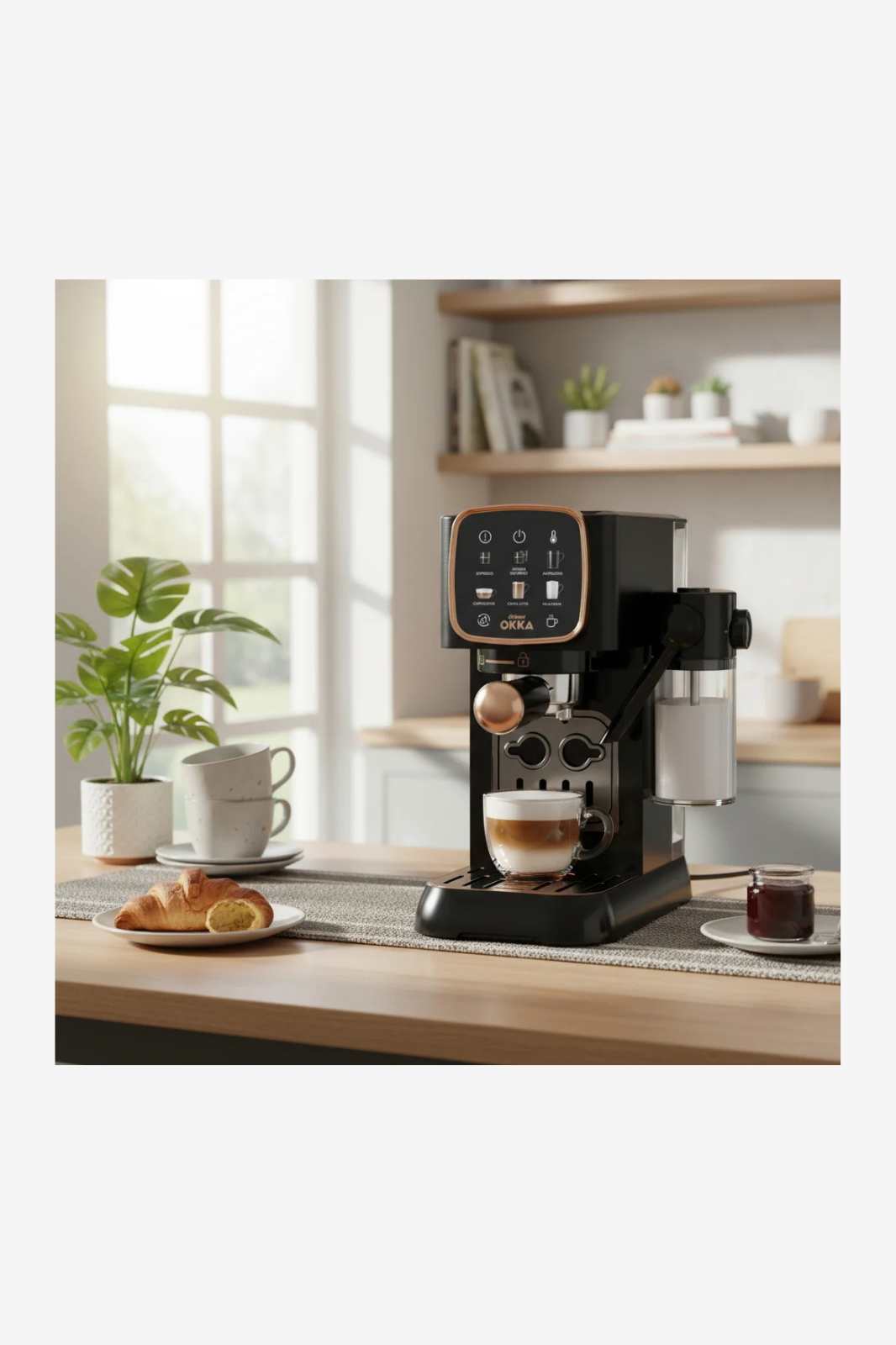 Arzum OKKA Solo M Semi Automatic Espresso Machine - OK0032-04