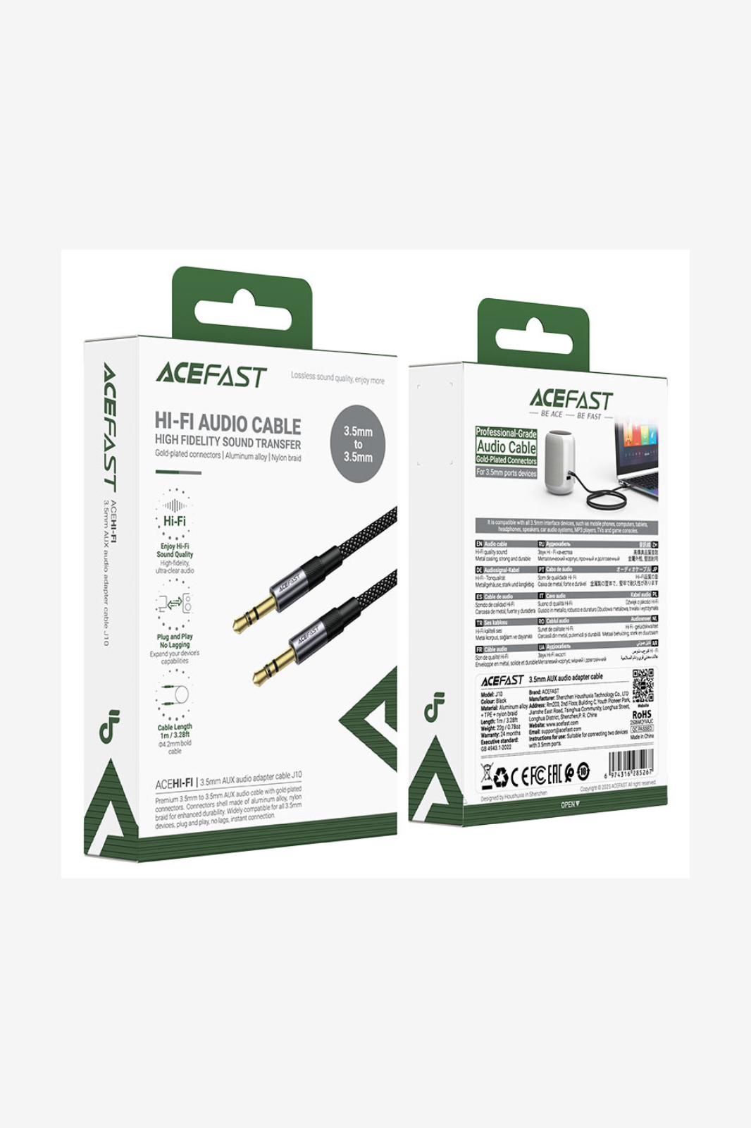 ACEFAST Audio cable J10 3.5mm to 3.5mm