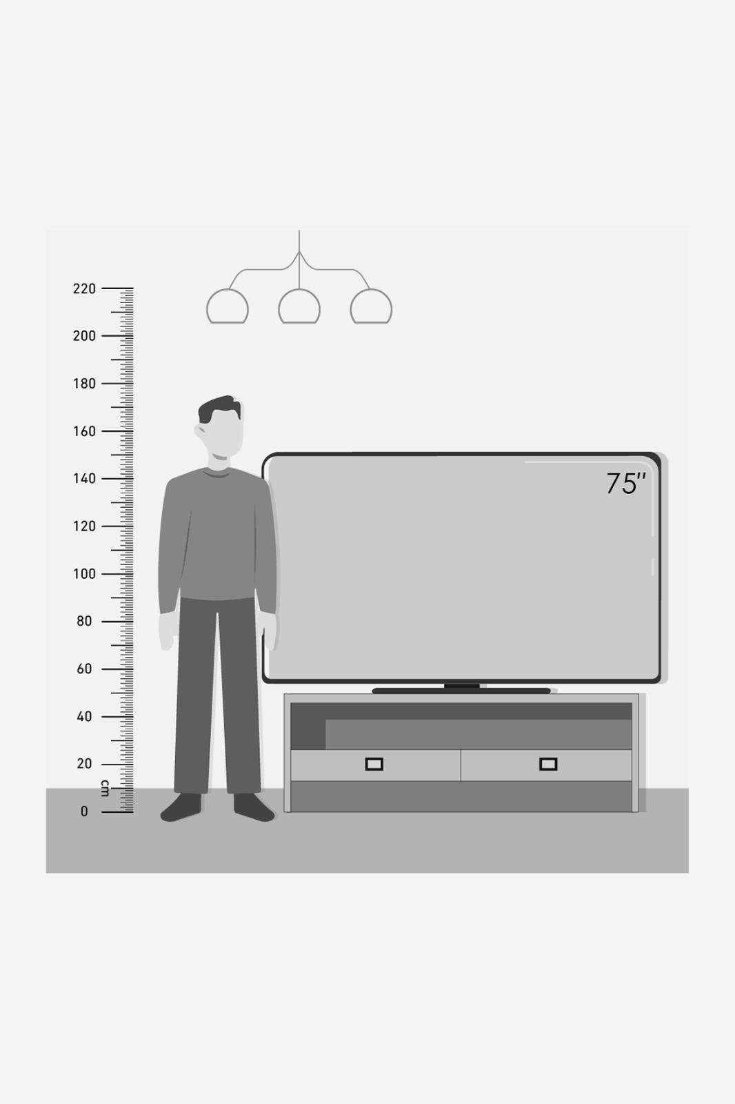 SHARP 4K Smart Deep Chroma Frameless TV 75 Inch Built-In Receiver 4T-C75FN6EX