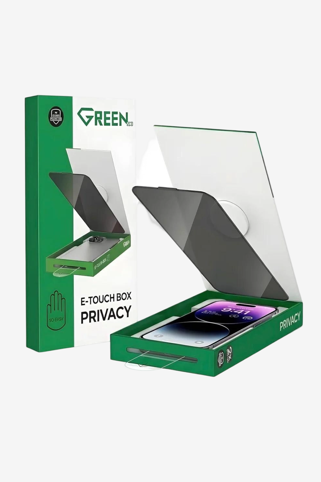 GREEN  E-TOUCH  BOX HD PRO