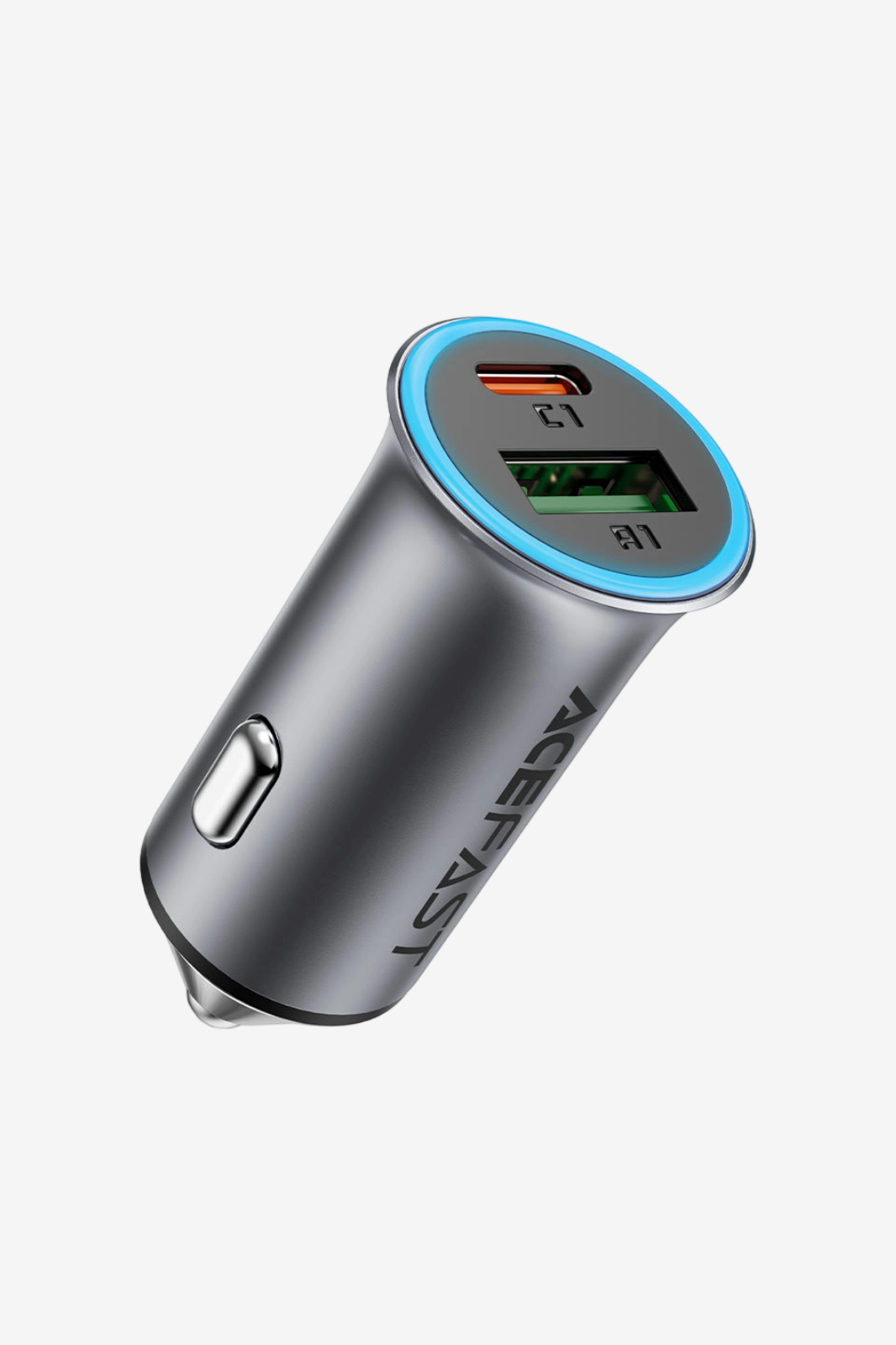 ACEFAST  Dual Port (USB-A + USB-C) & Type C to Type C Cable Full Set Car Charger