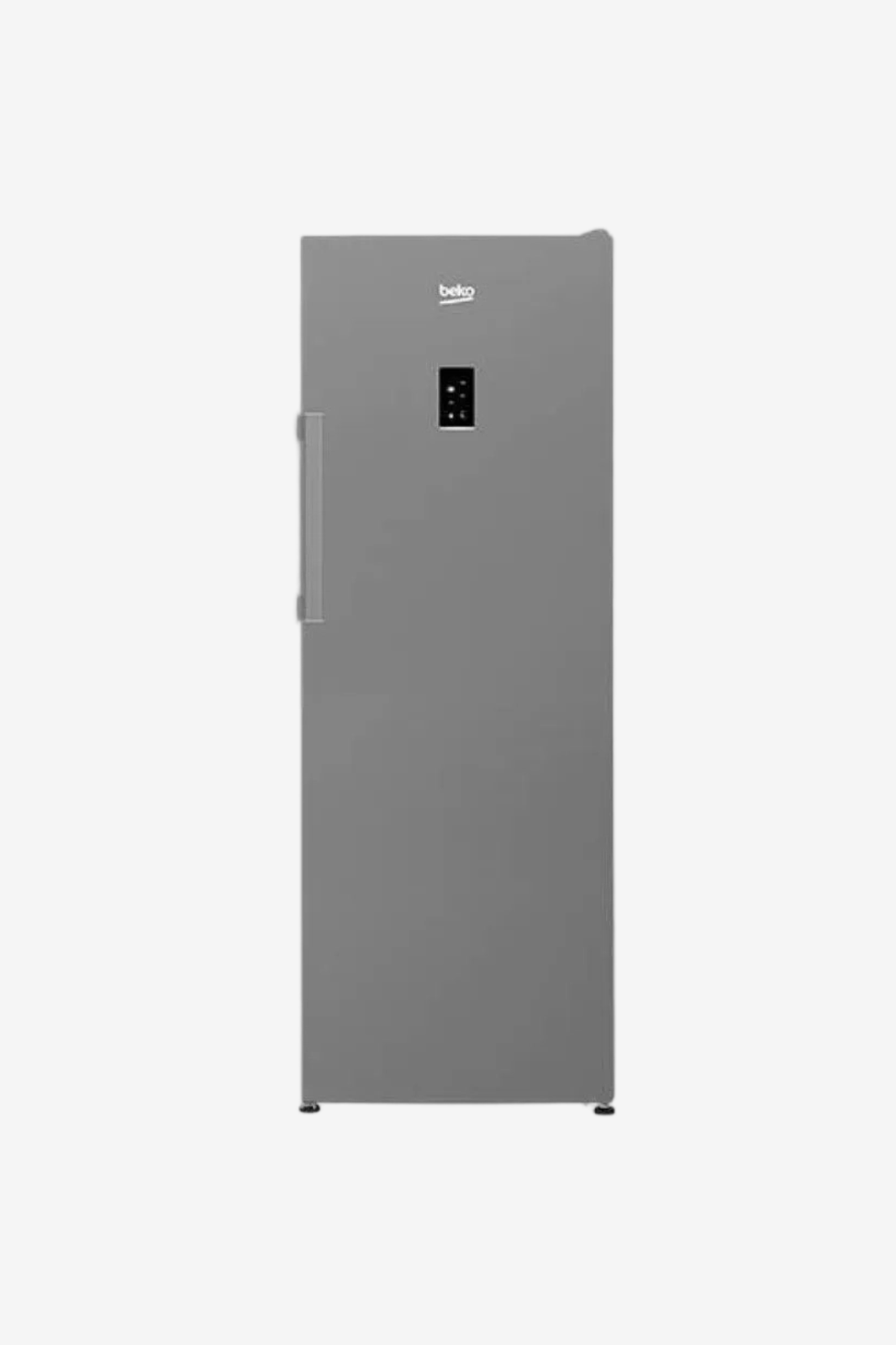 Beko b300 Digital Upright Deep Freezer, No Frost, 7 Drawers, 260 Liter, Silver – B3RFNE294XS