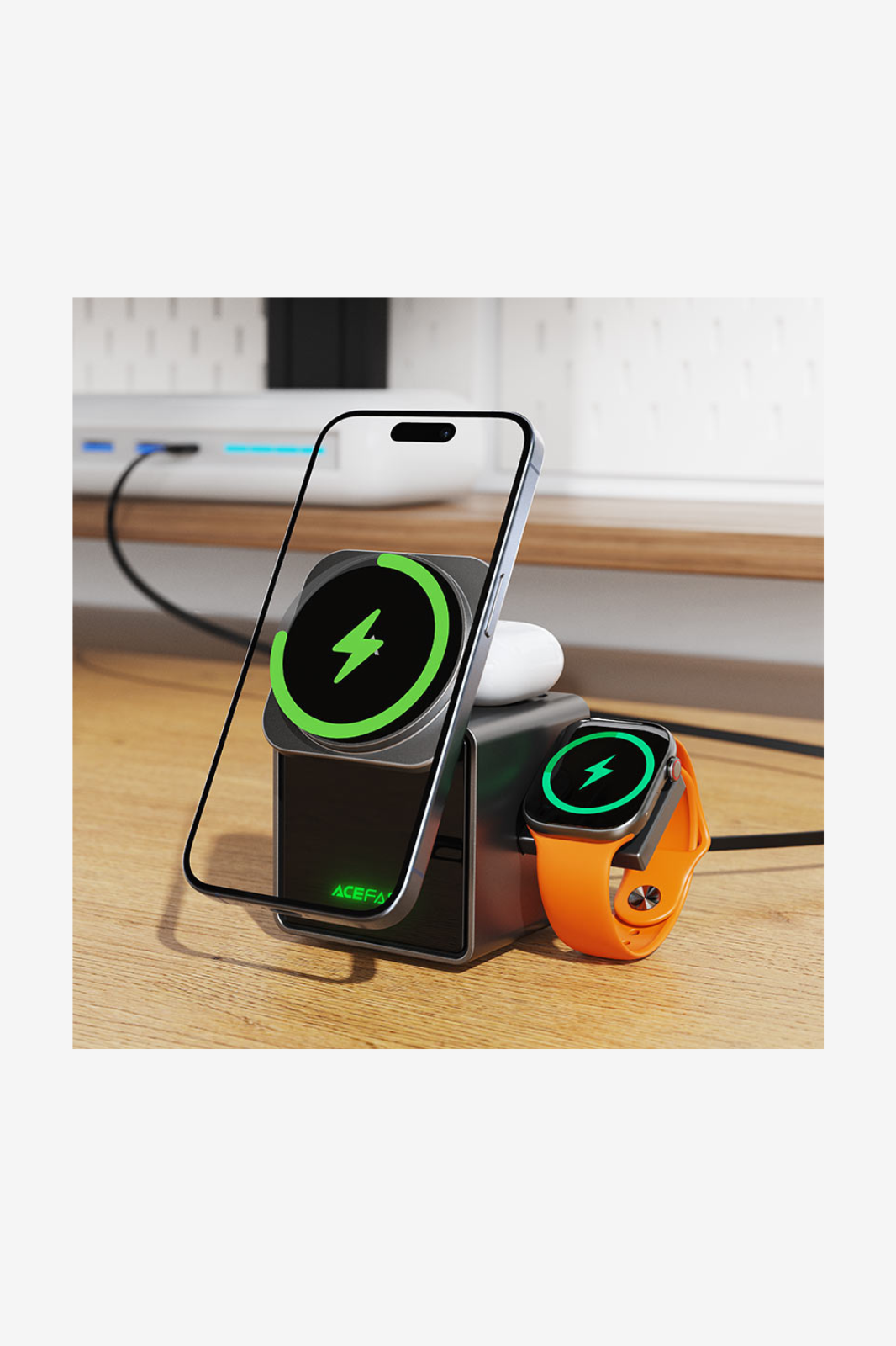 ACEFAST Fast Wireless Charger Desktop Holder E34