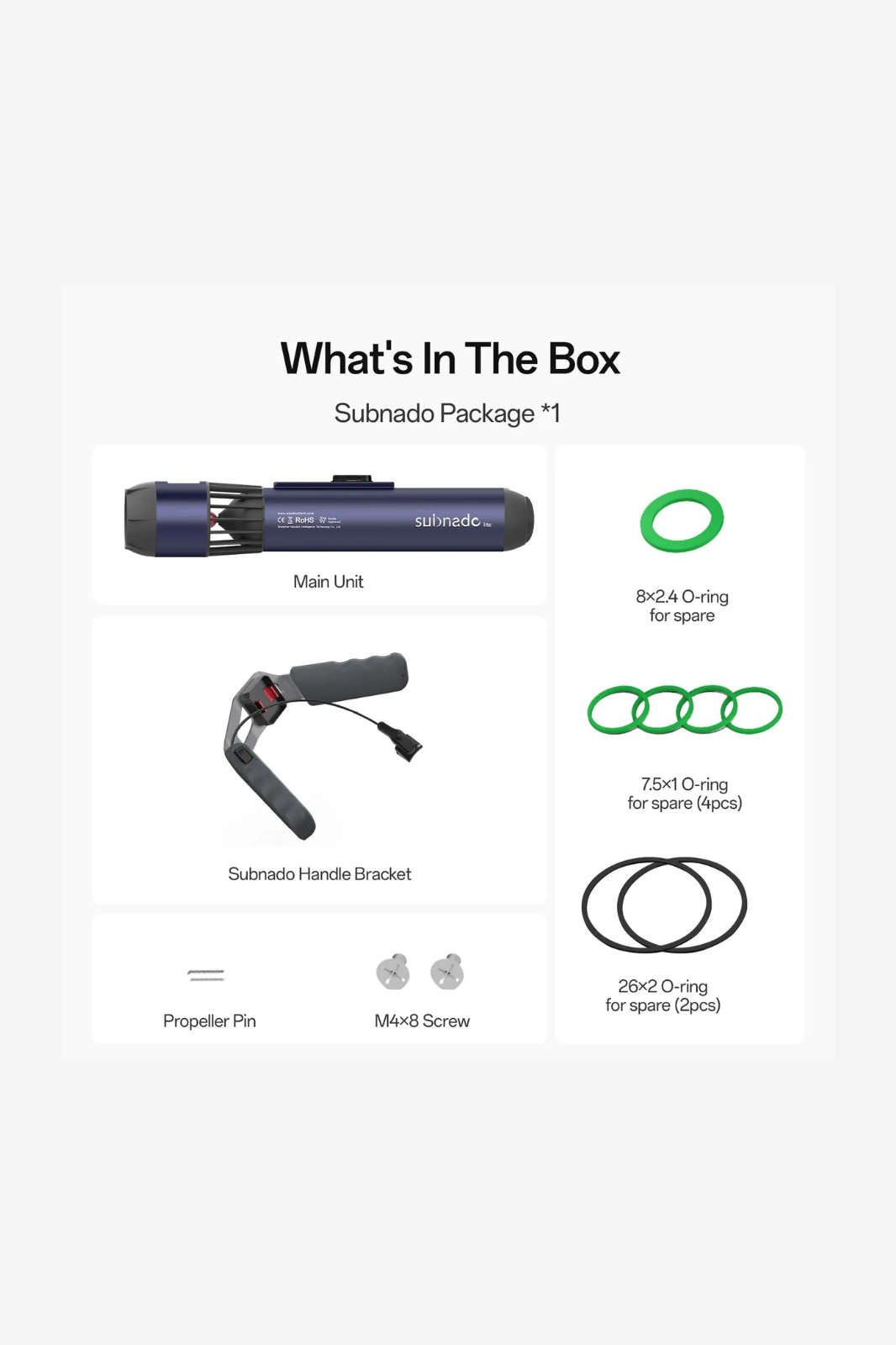 Waydoo Subnado Lite: Airline-Approved Travel Underwater Scooter