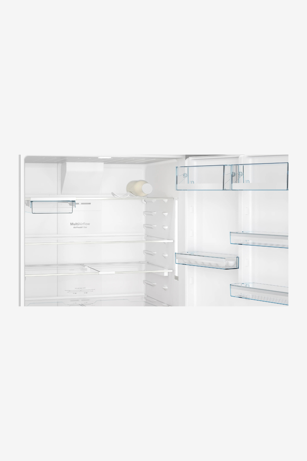 BOSCH Series 6 NoFrost Fridge 687L 2 Door Digital Silver KDN86AI3E9