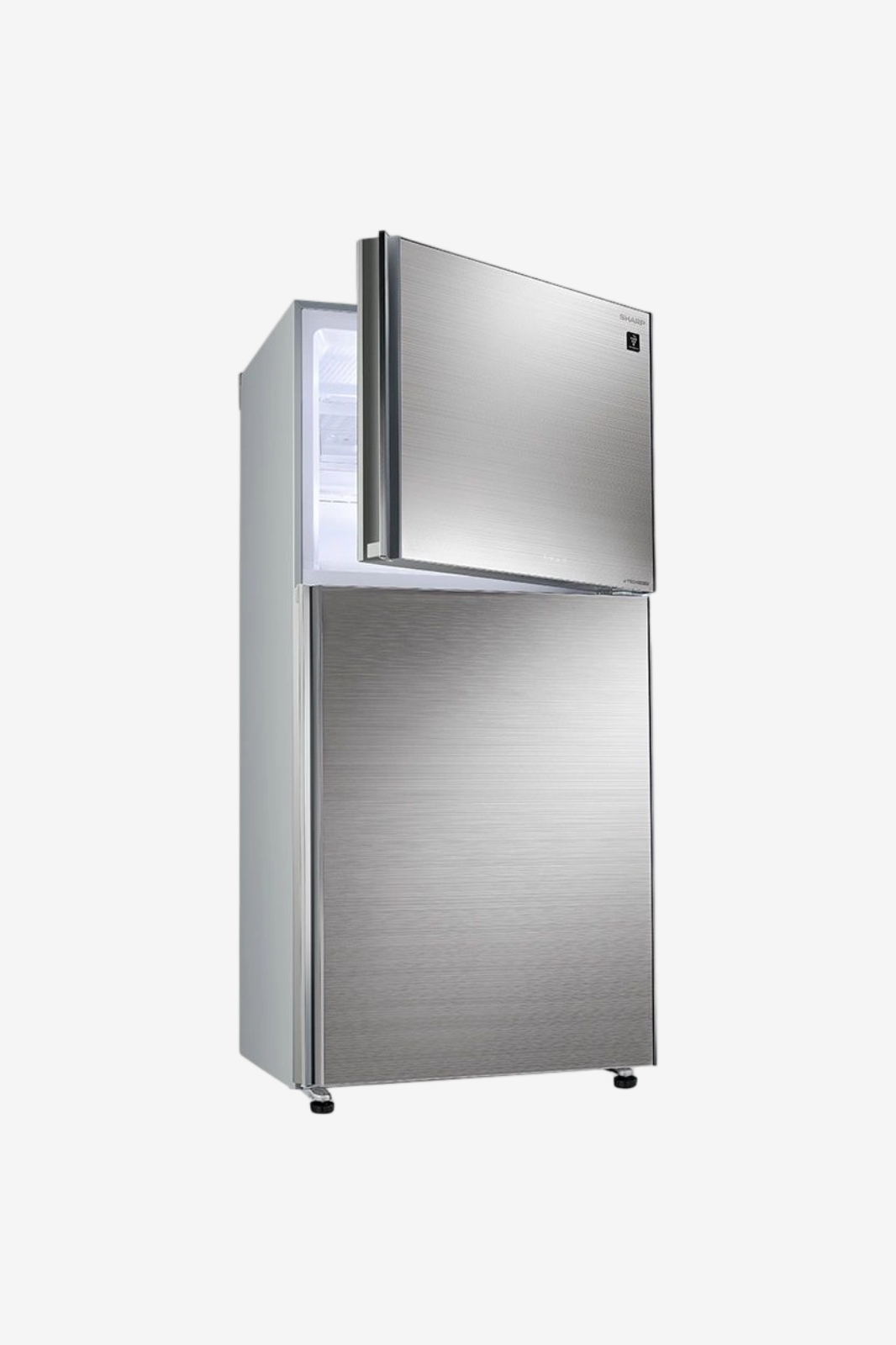 SHARP Refrigerator Inverter Digital No Frost 396 Liter Silver SJ-GV48G-SL