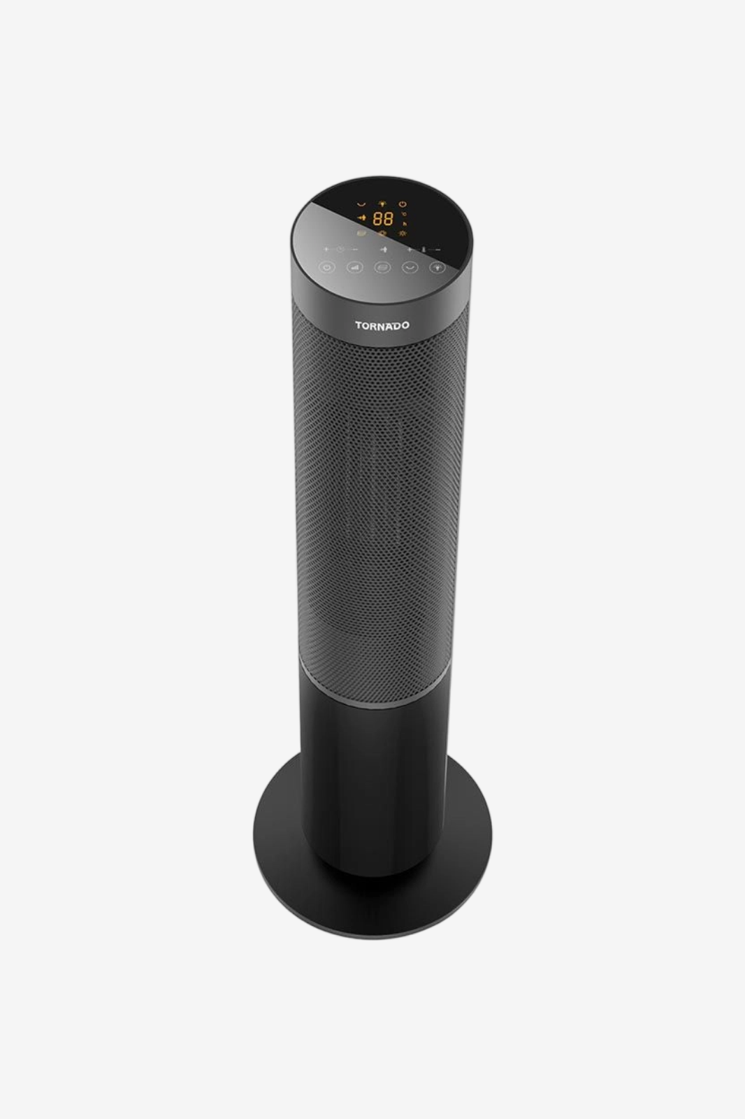 TORNADO Ceramic Heater 2000 Watt 16 meter Remote Black TPH-2000DF