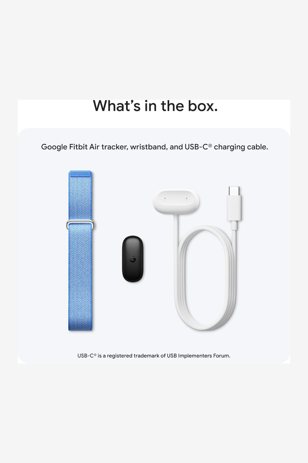 Google Fitbit Air