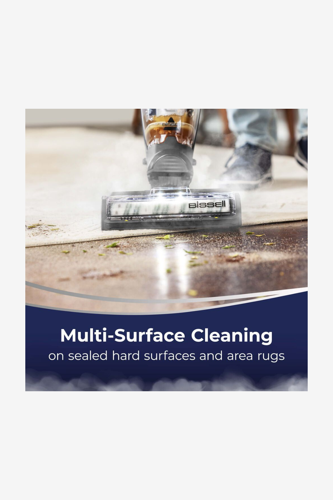 Bissell CROSSWAVE HYRDOSTEAM Multi-Surface Cleaner for Floors & Carpet 3527E
