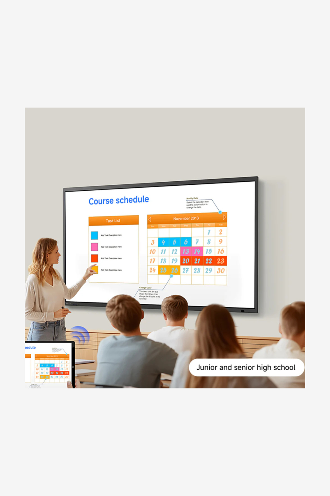Horion interactive Display K7A for Education