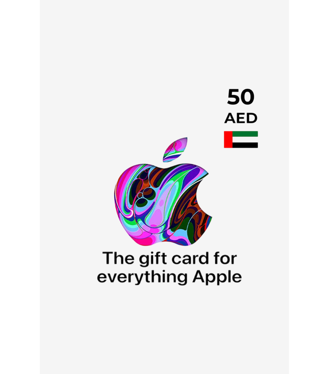 Apple & Itunes Gift Card AED 50 UAE