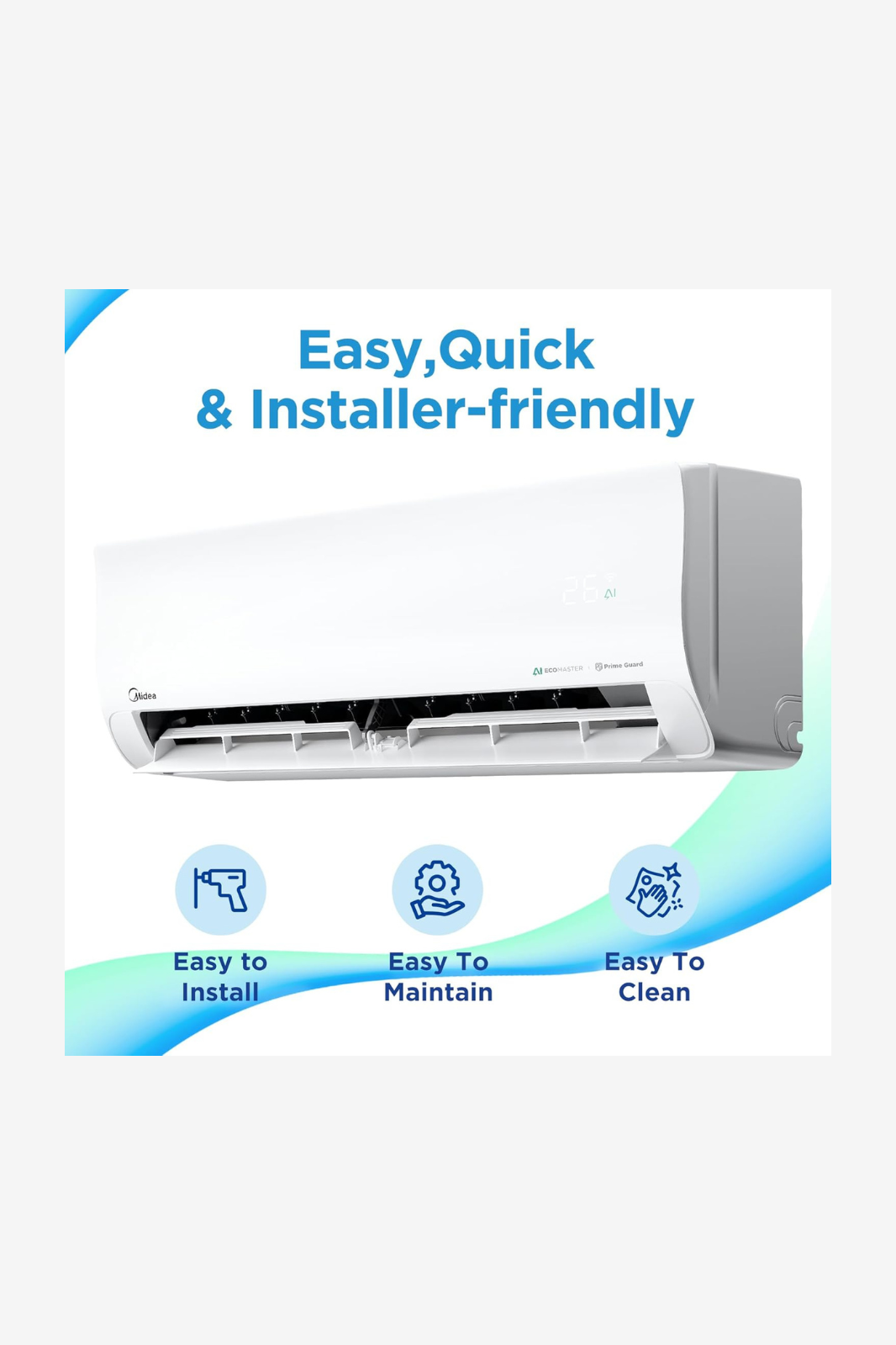 Midea 3 HP Eco Master Cool Inverter Air Conditioner – M1SEFT-24CRDN8F-Q8