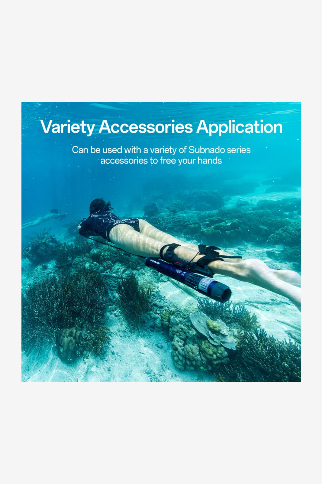 Waydoo Subnado Lite: Airline-Approved Travel Underwater Scooter