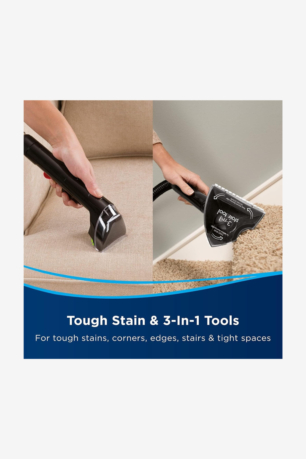 Bissell  pro Heat 2x revolution cleanshot corded - Black 2066e