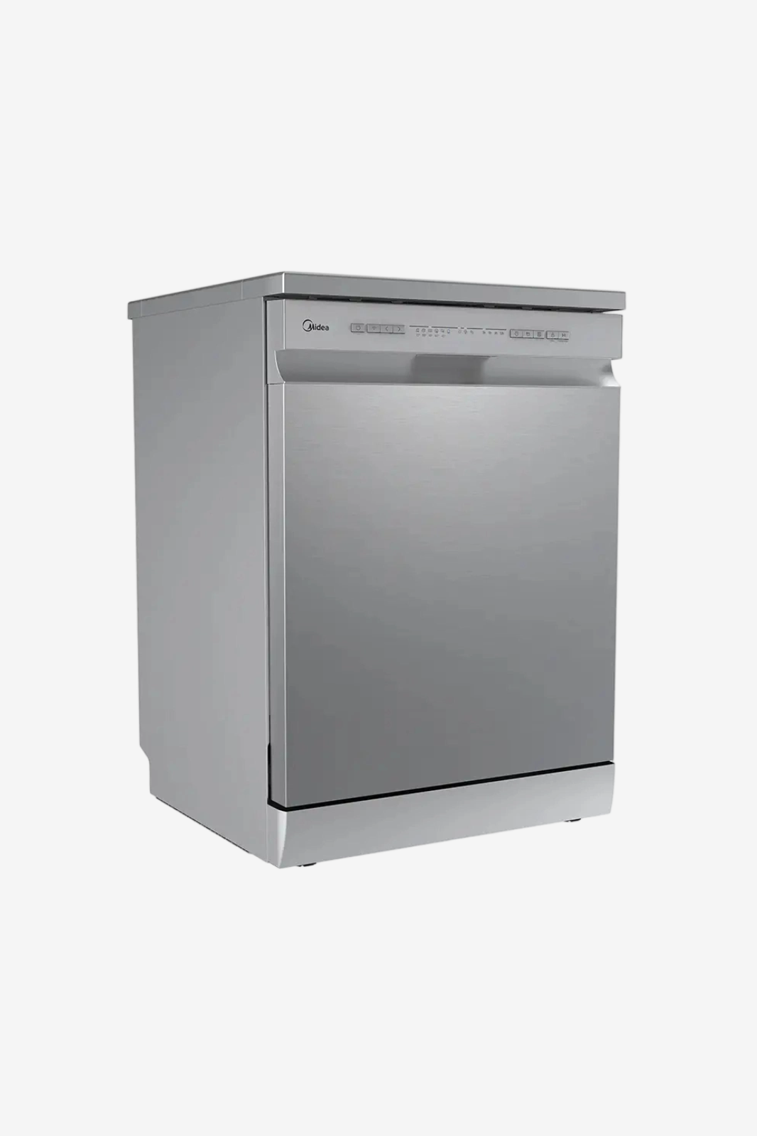 Midea 13 Place Settings Dishwasher, 6 Programs, Wi-Fi, Antibacterial Filter, Silver, MDWPF1333C(S)-EG