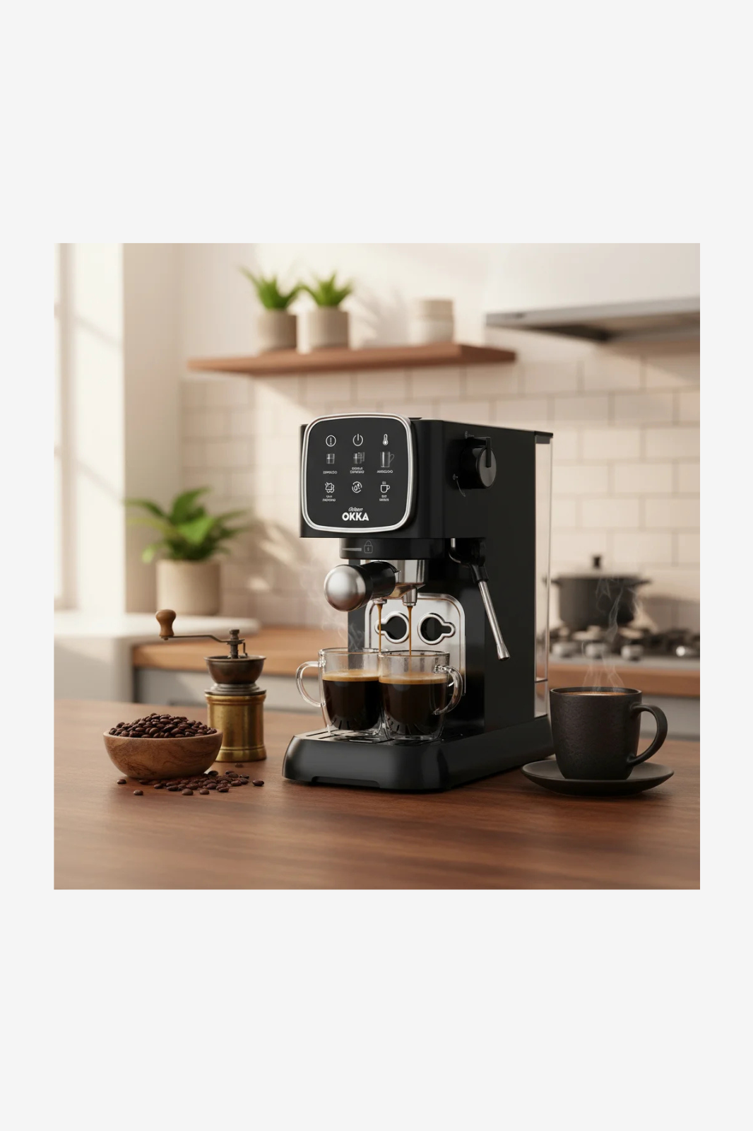 Arzum OKKA Solo Semi Automatic Espresso Machine -  OK0034-05