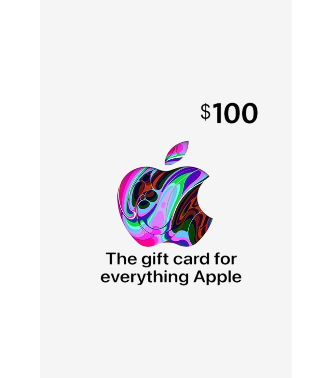 Apple & Itunes Gift Card $100 USA
