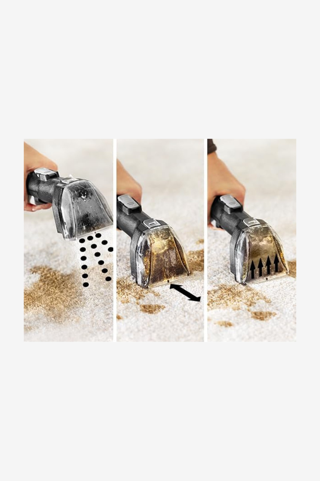 Bissell Spotclean HydroSteam Vacuum Cleaner Black/Gold - 3700E