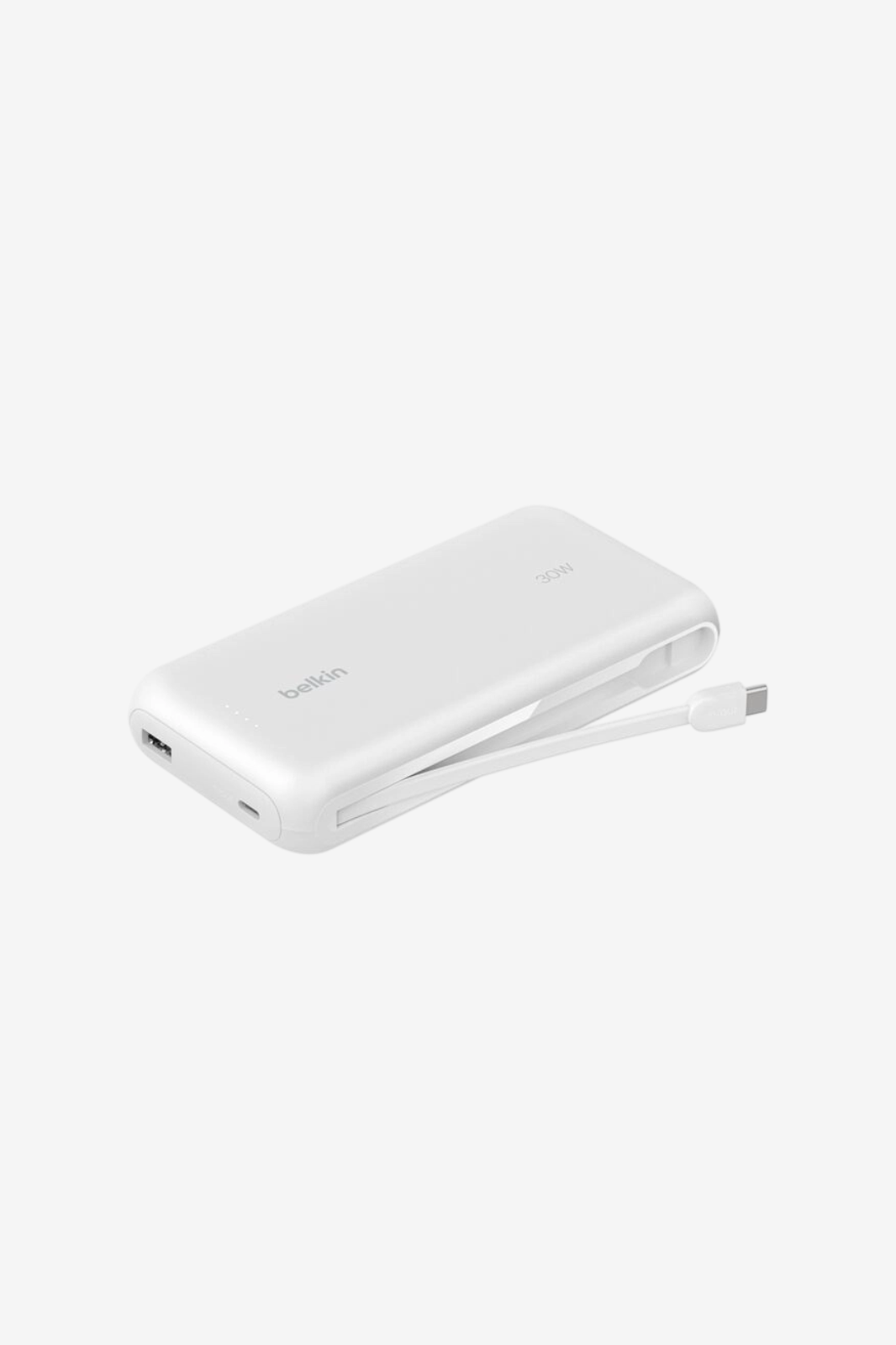 Belkin - BoostCharge Power Bank 20K with Integrated Cable