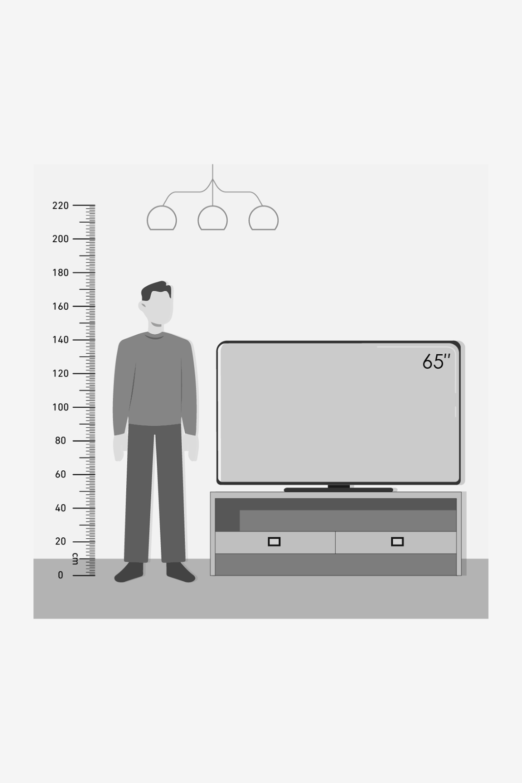 TORNADO 4K Smart Frameless TV 65 Inch Built-In Receiver 65UA3400E