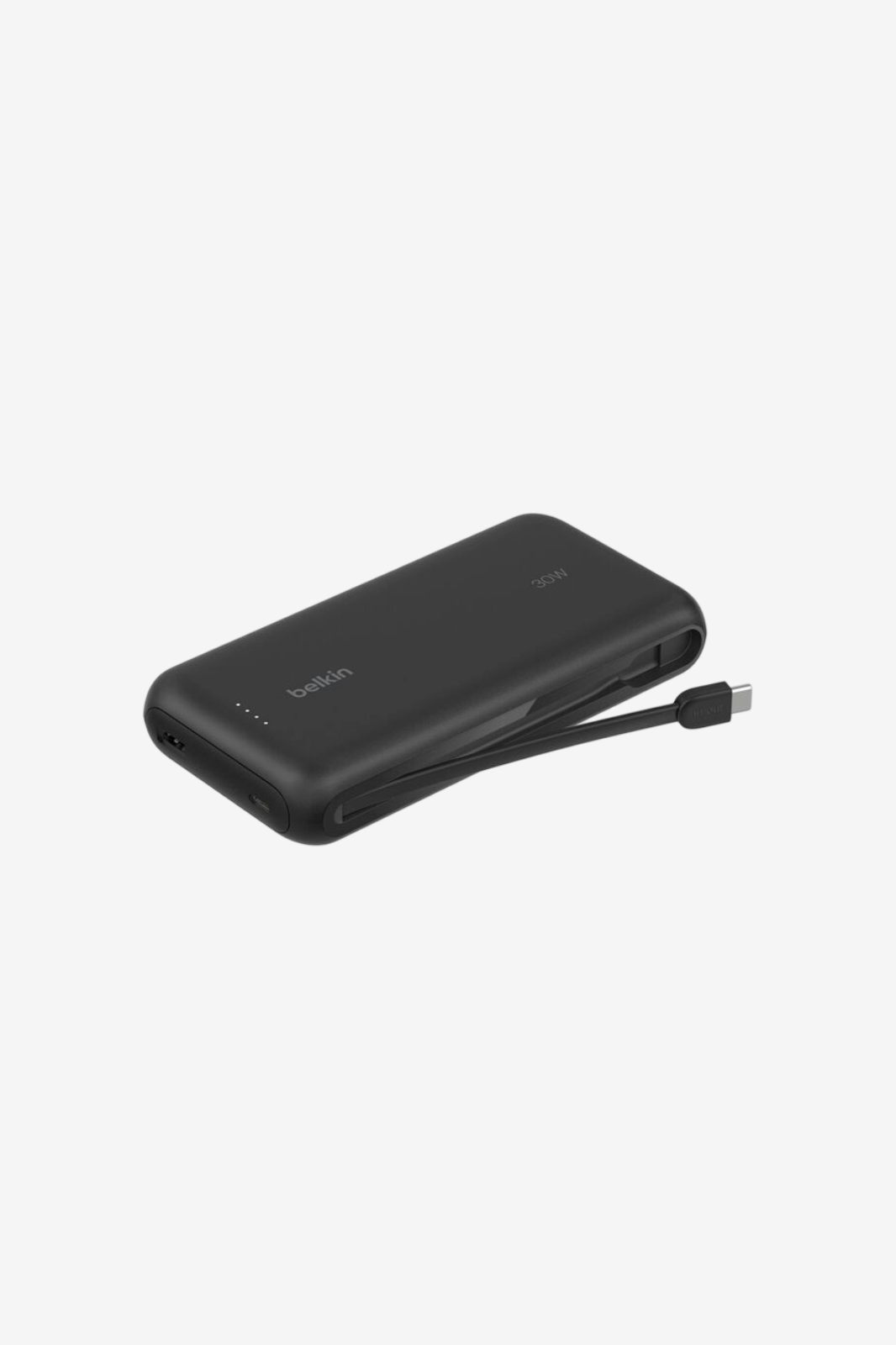 Belkin - BoostCharge Power Bank 20K with Integrated Cable