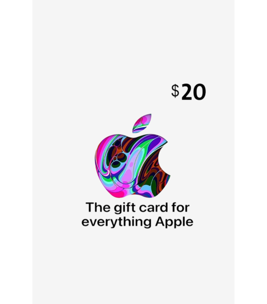 Apple & Itunes Gift Card $20 USA