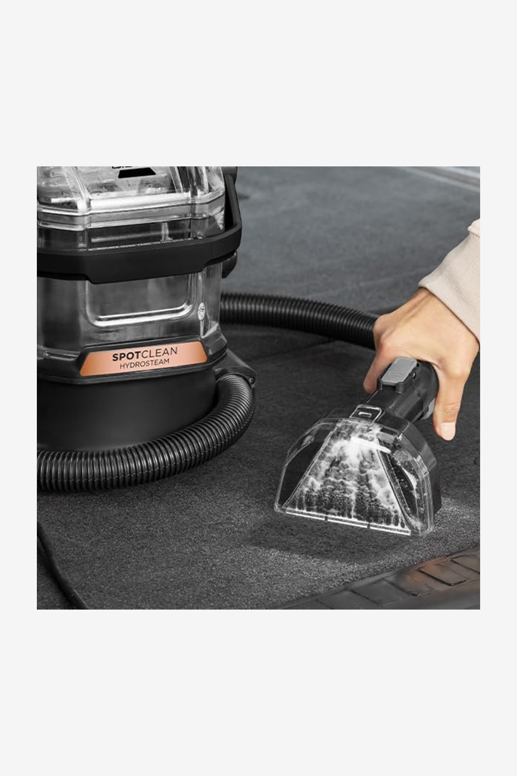 Bissell Spotclean HydroSteam Vacuum Cleaner Black/Gold - 3700E