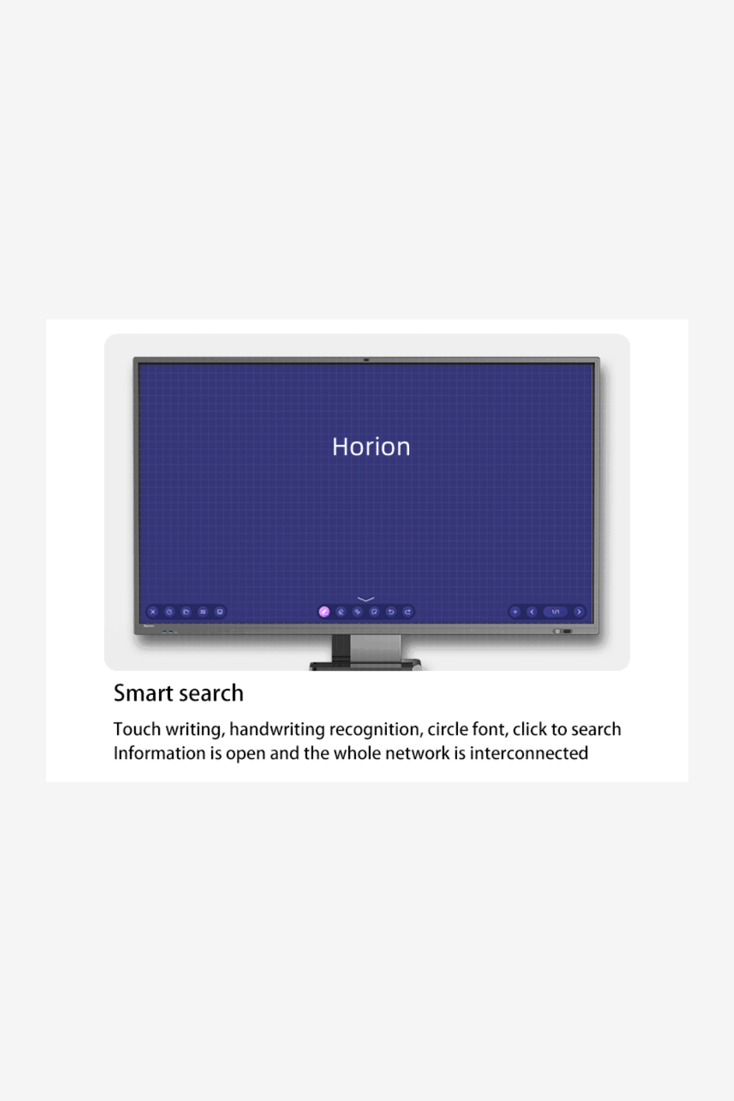 Horion interactive Display K7A for Education