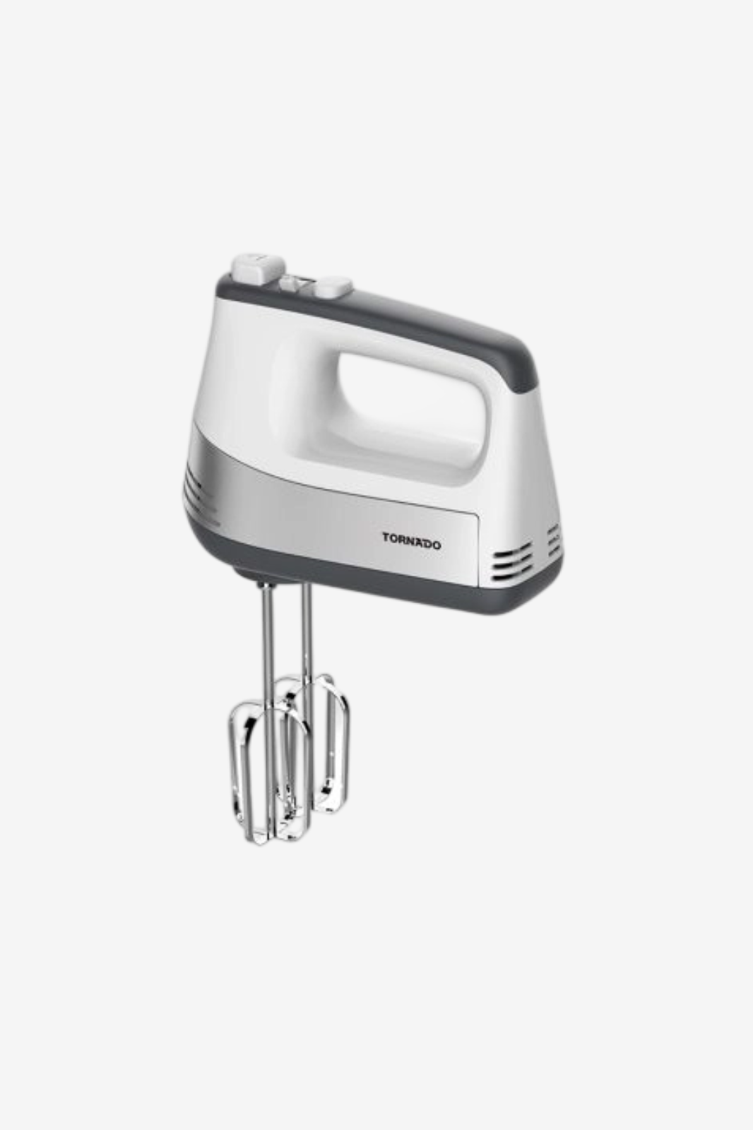 TORNADO Hand Mixer 500 Watt 5 Speeds Turbo Speed White HM-500T