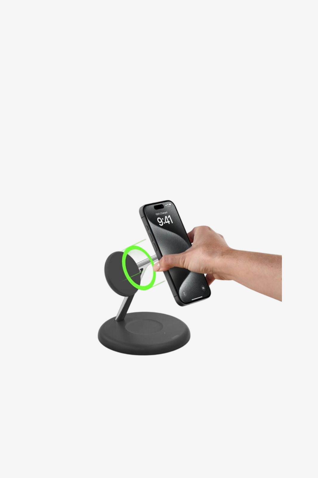 Belkin - BoostCharge Pro 3-in-1 Magnetic Wireless Charging Stand with Qi2 15W