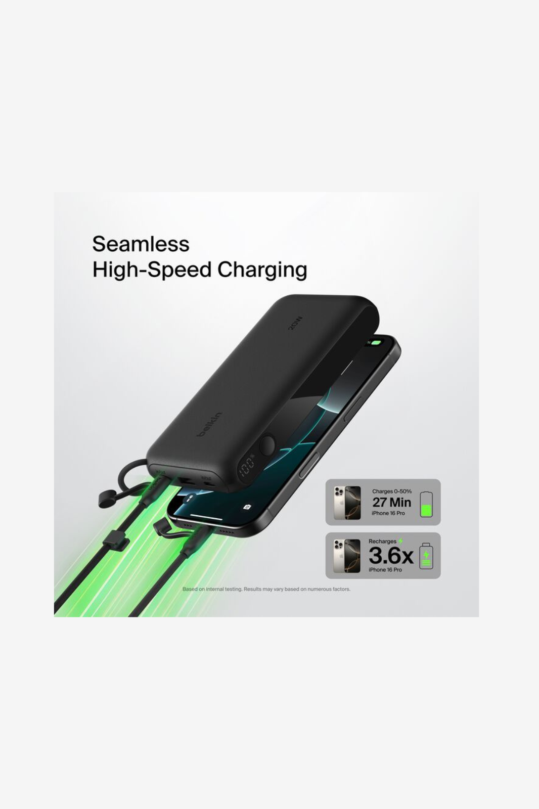 Belkin - BoostCharge Power Bank 20K with Display