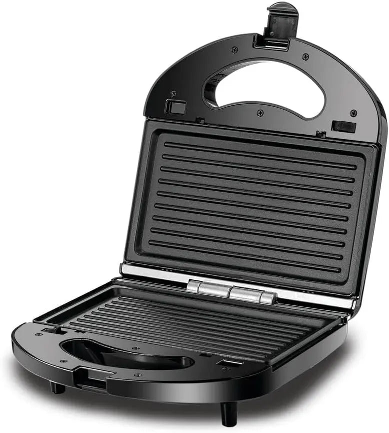 BLACK+DECKER Sandwich Maker 780 Watt Black Silver - TS2120-B5